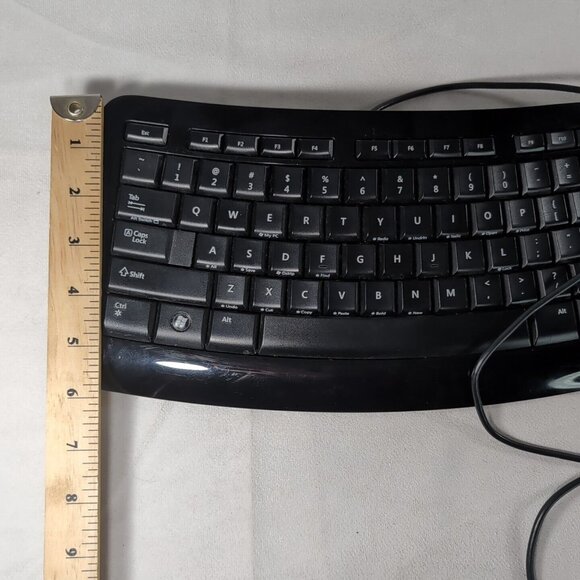 Microsoft Comfort Curve Keyboard 3000 TESTED WORKS - Picture 11 of 12